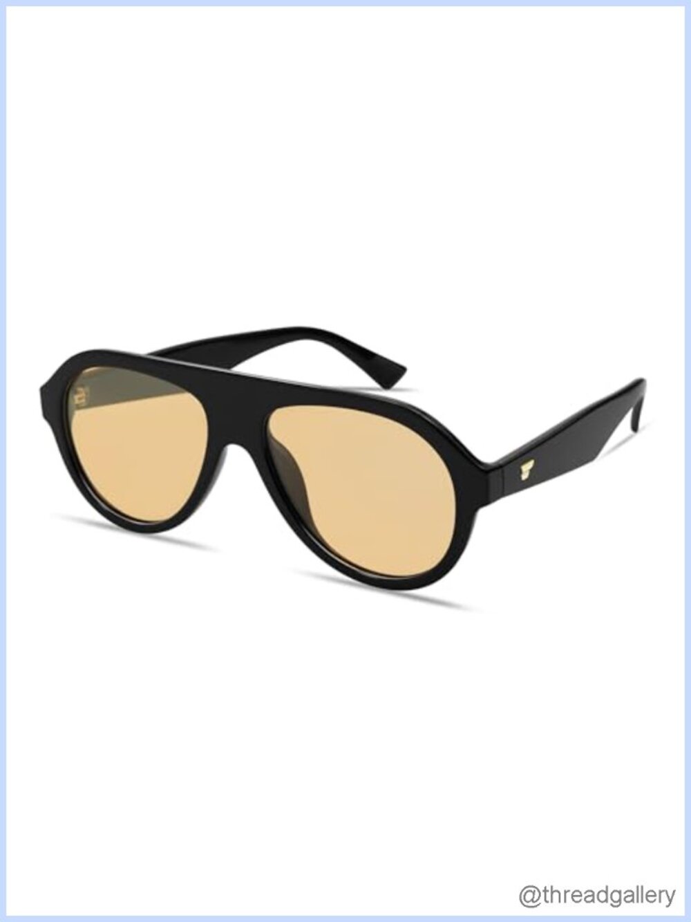 Retro Aviator Polarized Sunglasses for Men Women UV Protection